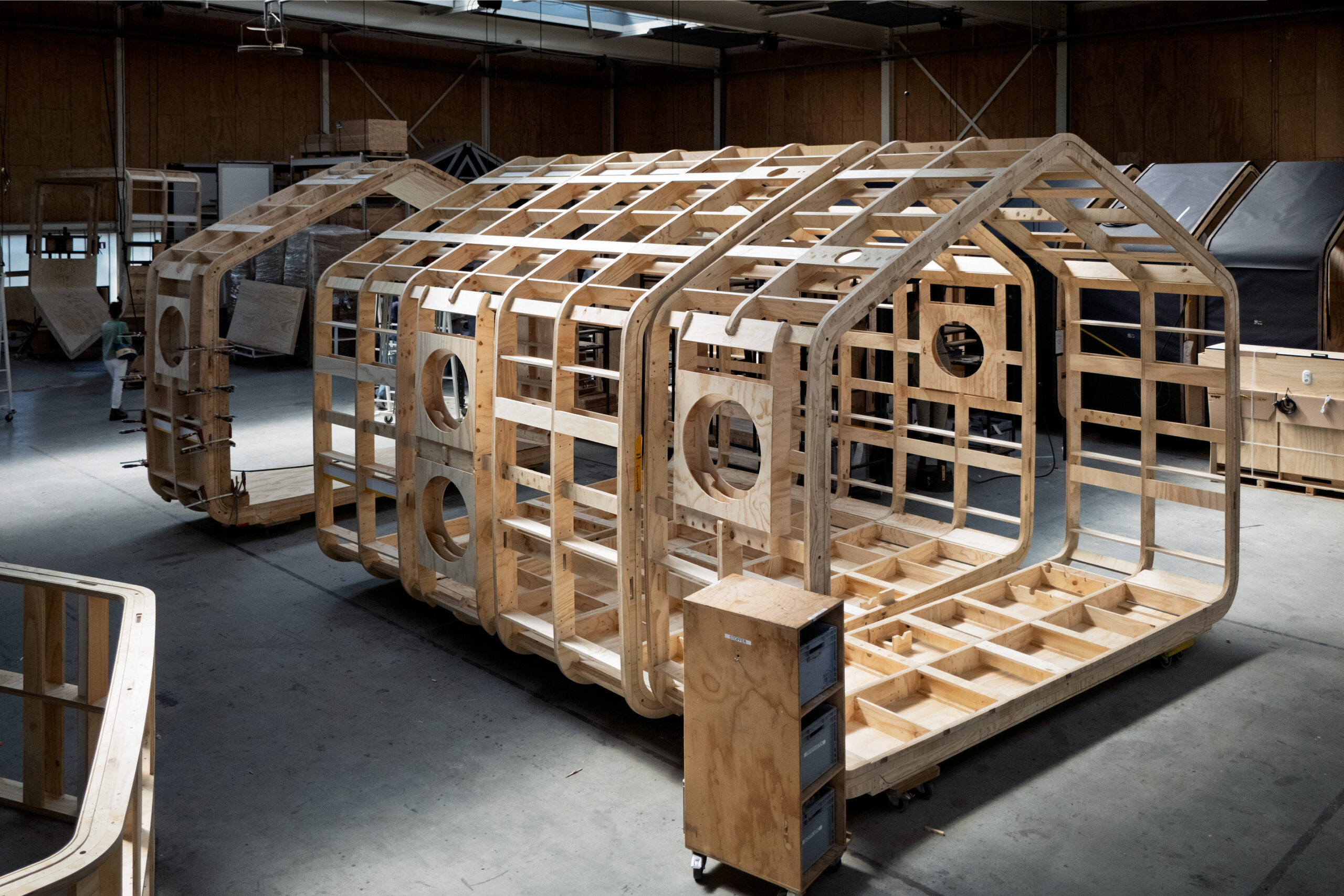 wikkelhouse workshop, modular building tiny house